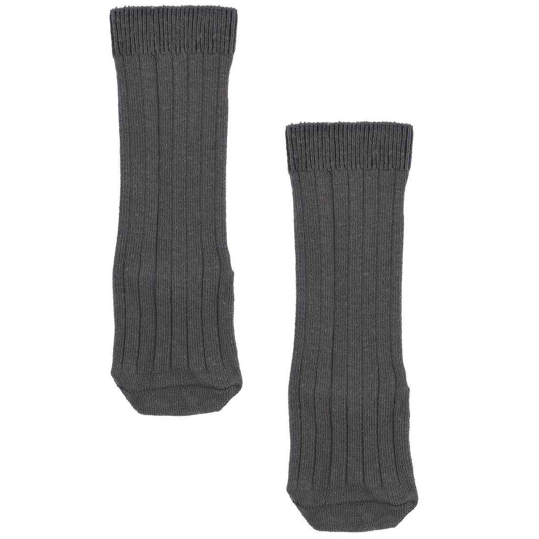 Knee Length Organic Cotton Baby and Child Socks Gray