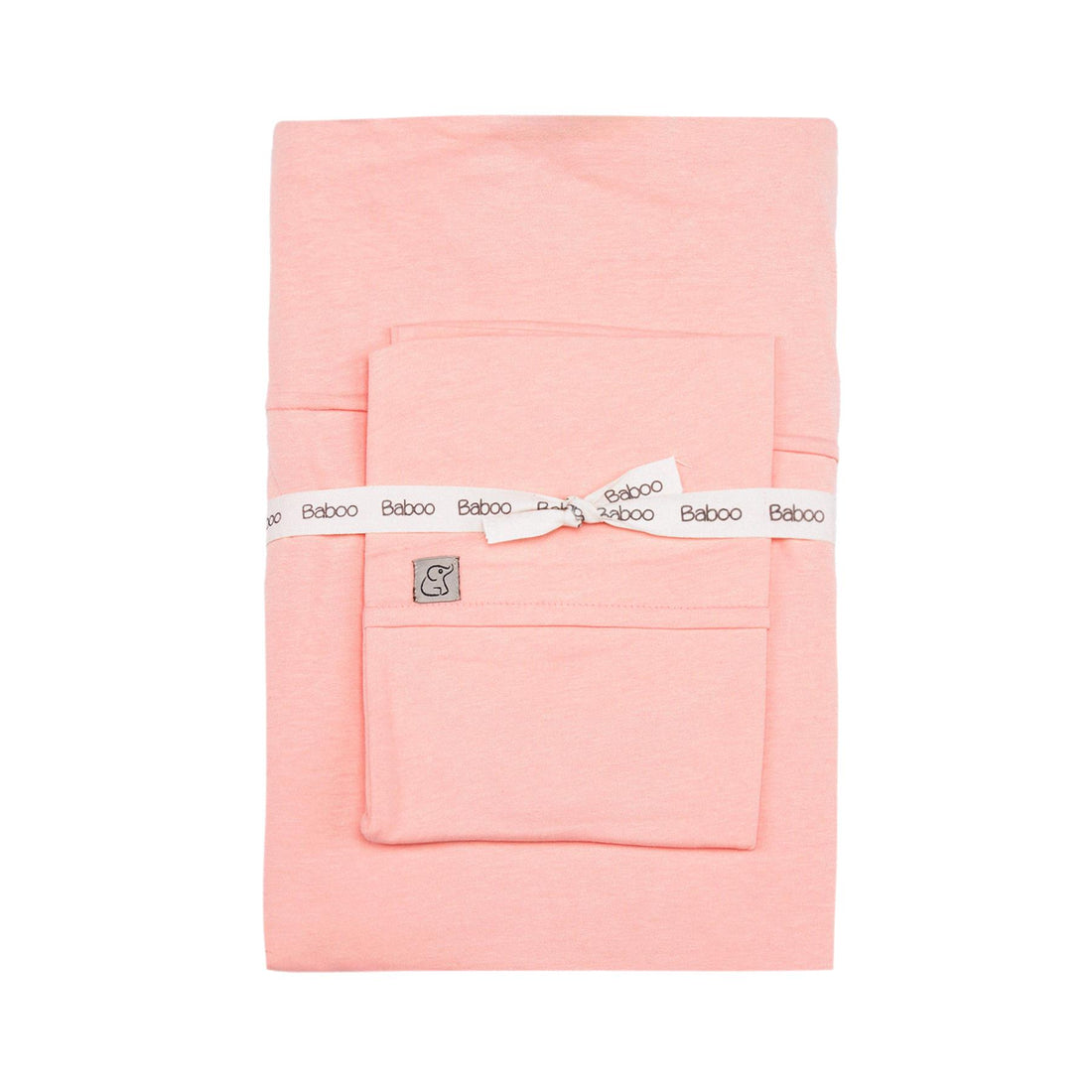 Organic Cotton Baby Duvet Cover Set Pink