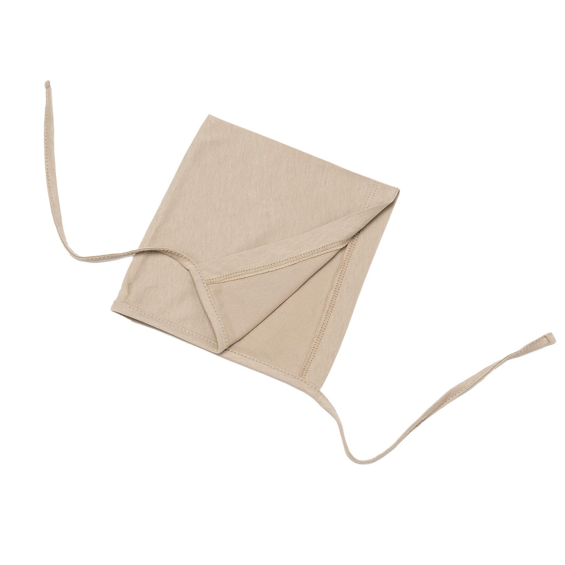 Organic Cotton Fabric Baby Beanie Brown