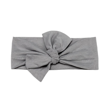 Organic Cotton Fabric Baby Hair Band Gray