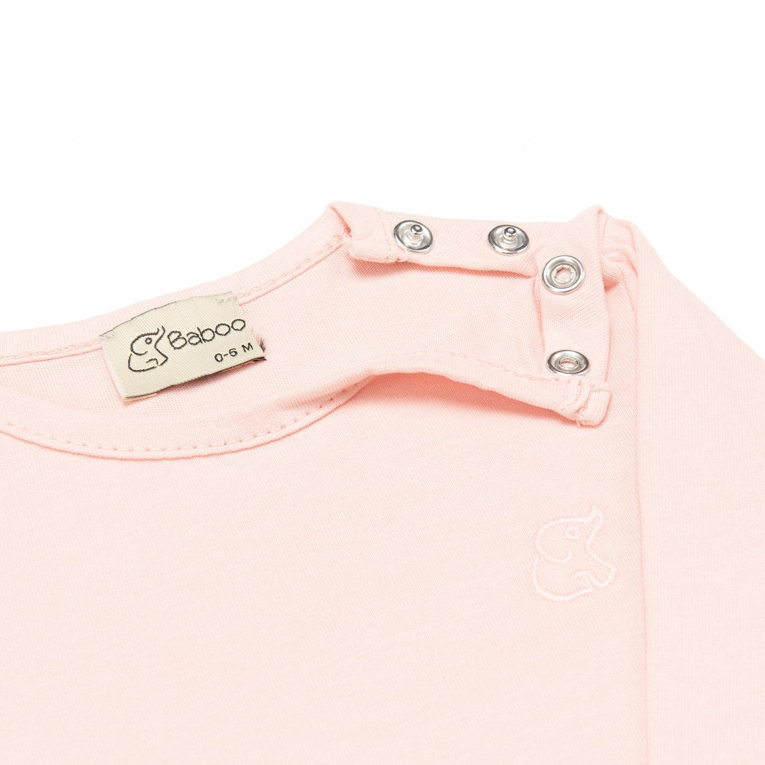 Organic Cotton Fabric Baby and Child Bottom Top Set Pink