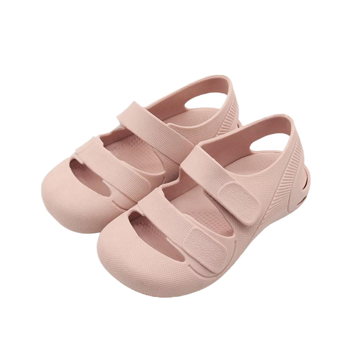 Toe Jelly Soft Velcro Girl Boy Baby Child Sandals Pink