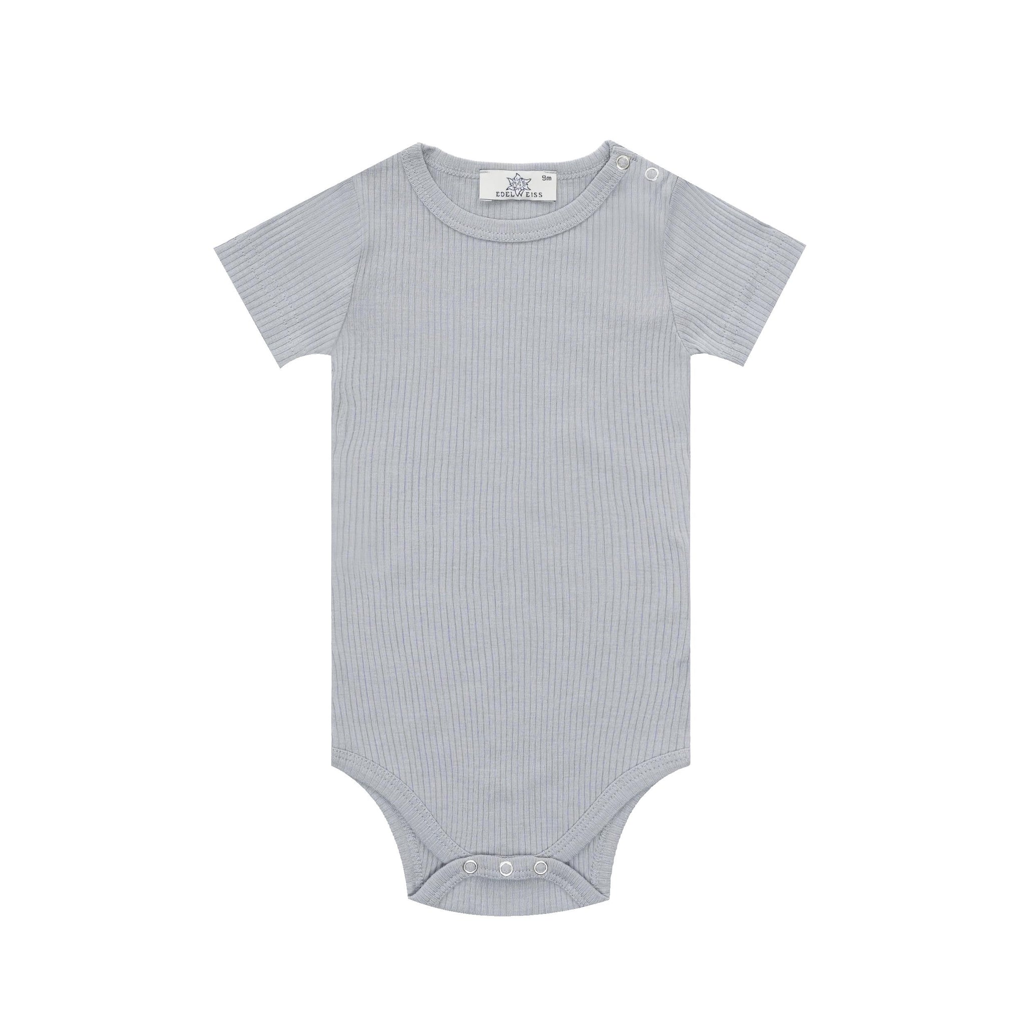 Edel Weiss Modal Fabric Half Sleeve Baby Girl Boy Bodysuit