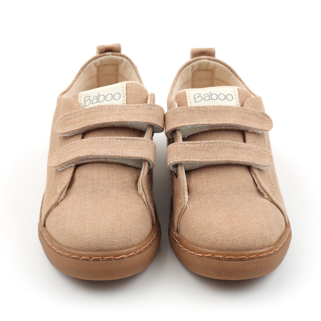 Kumaş Sneaker Günlük Bebek ve Çocuk Ayakkabı Bej