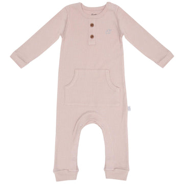 Modal Fabric Baby and Child Overalls Pink