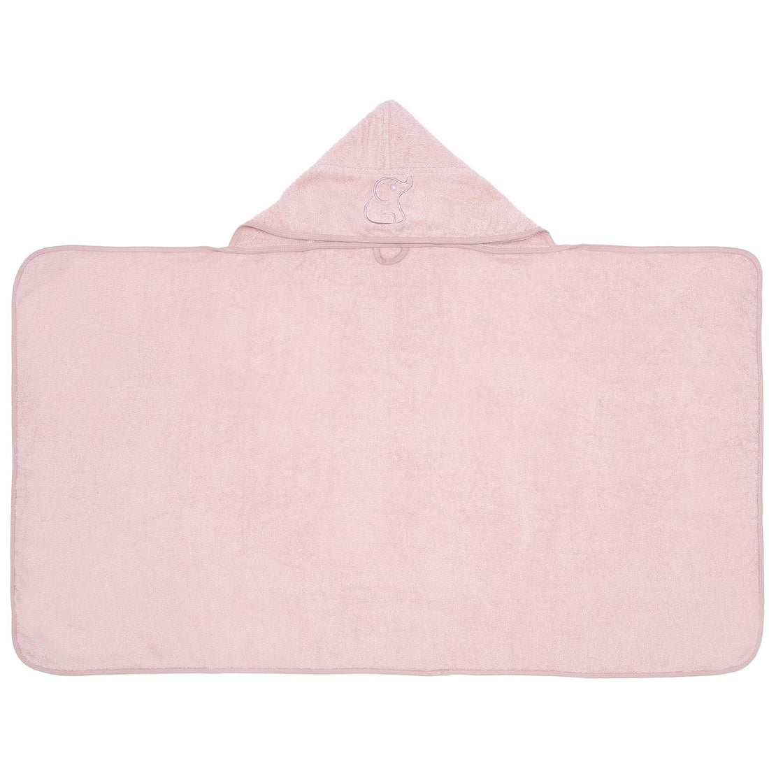 منشفة قماط للأطفال من القطن العضوي باللون الوردي
