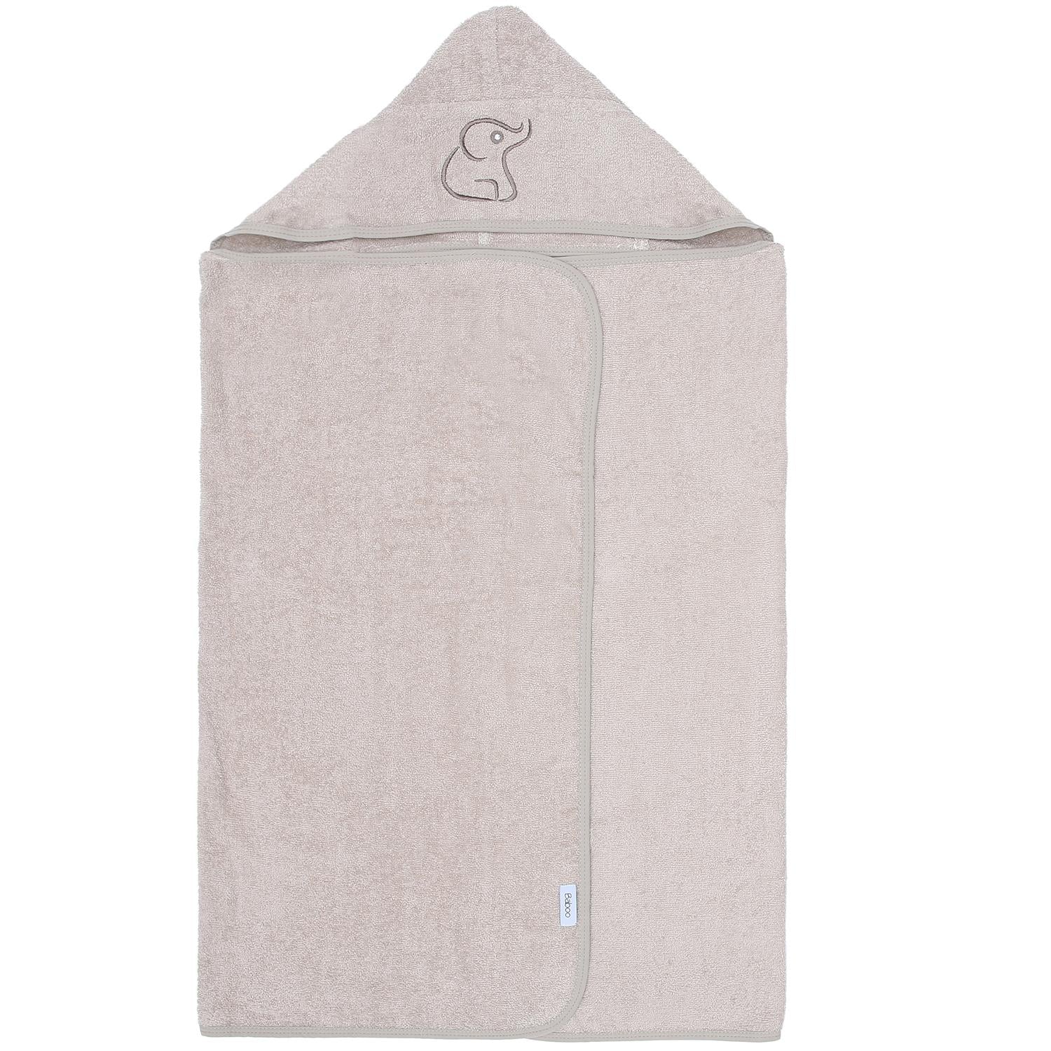 Organic Cotton Baby Swaddle Towel Beige