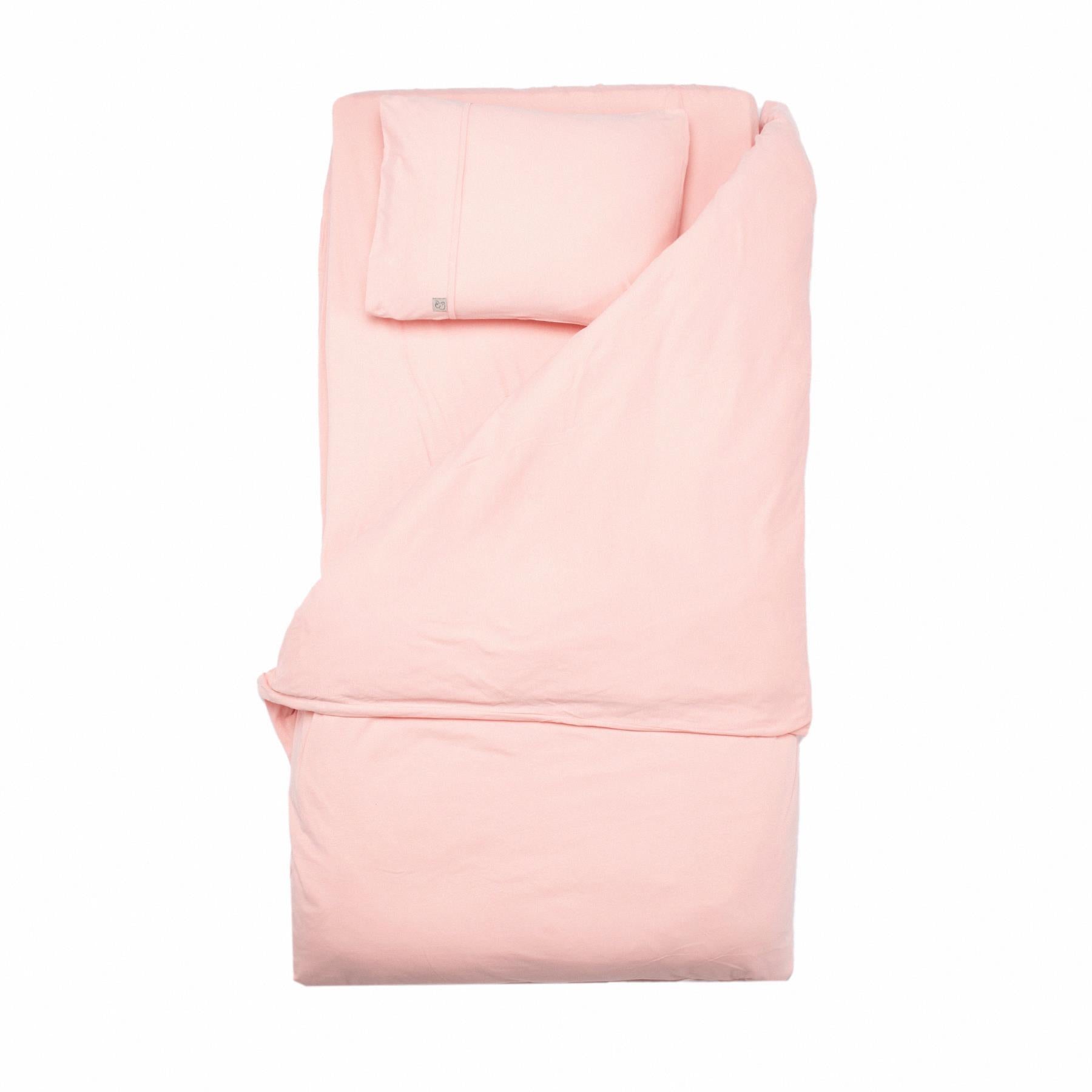 Organic Cotton Baby Duvet Cover Set Pink