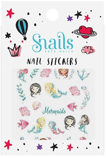 Snails Tırnak Sticker Seti - Mermaids
