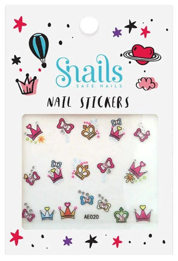 Snails Tırnak Sticker Seti - Perfect Princess